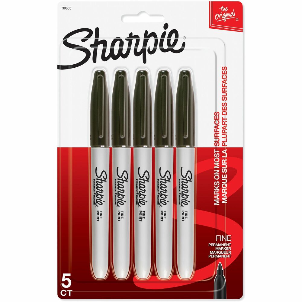 SAN30665PPA - Sharpie permanent marker offers a durable fine point that produces thin, detailed lines on most hard-to-mark surfaces. Quick-drying ink is waterproof, smear-proof and fade-resistant. Permanent marker is certified AP nontoxic.