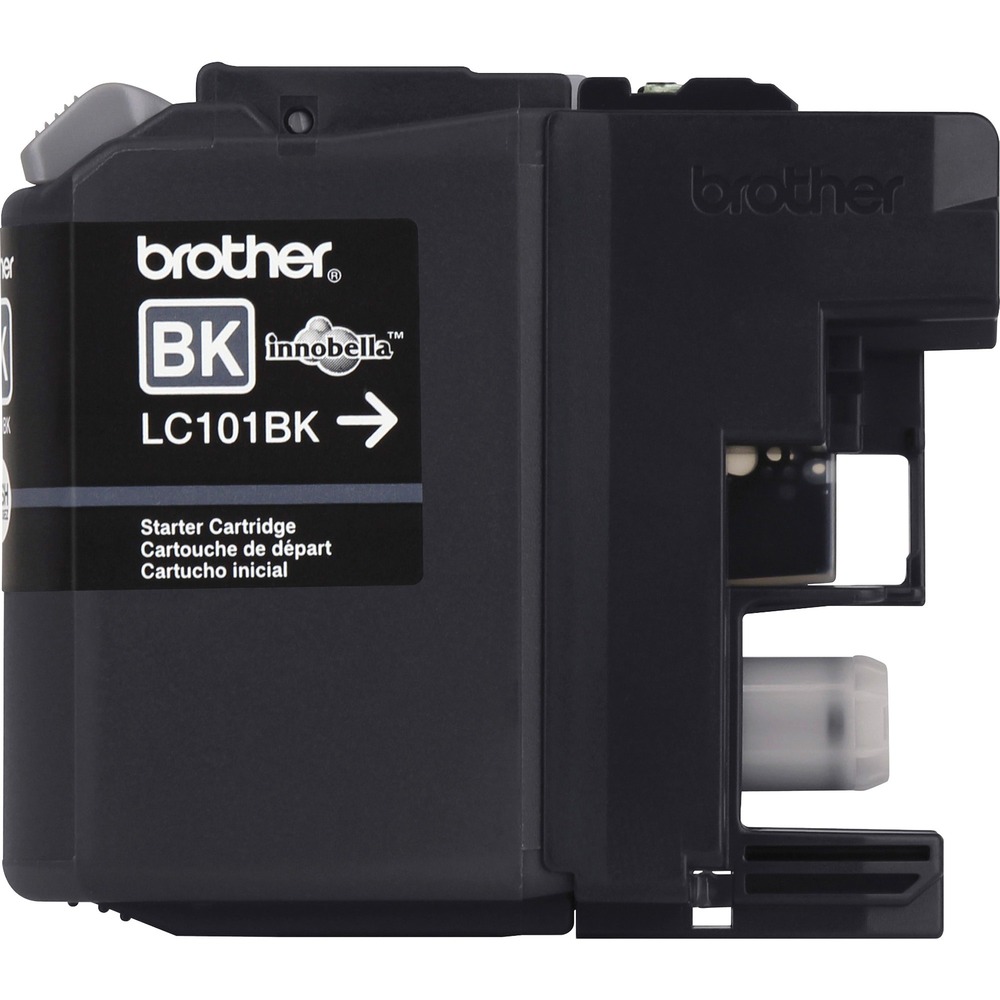 BRTLC101BK - Innobella ink cartridge is designed for use with Brother DCP-J152W, MFC-J245, MFC-J285DW, MFC-J450DW, MFC-J470DW, MFC-J475DW, MFC-J650DW, MFC-J870DW and MFC-J875DW. Innobella ink technology delivers print longevity, richer colors and sharper images. Innobella ink is fade-resistant and color-fast to deliver high-quality images that stay vivid for years. Cartridge yields approximately 300 pages.