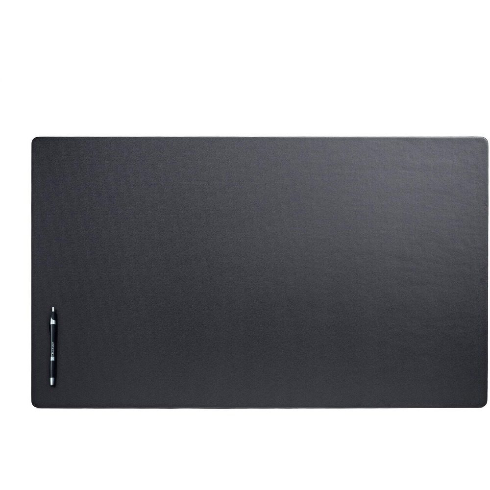 DACP1033 - Desk mat features a Permaflat core that adds rigidity and strength to the mat for long-lasting use. Wrapped-edge pad design offers increased durability to prevent it from weakening at its critical areas. Faux leather material provides a cost-efficient way to add style to your desktop. Its smooth velveteen lining on the bottom offers excellent protection where you need it most.