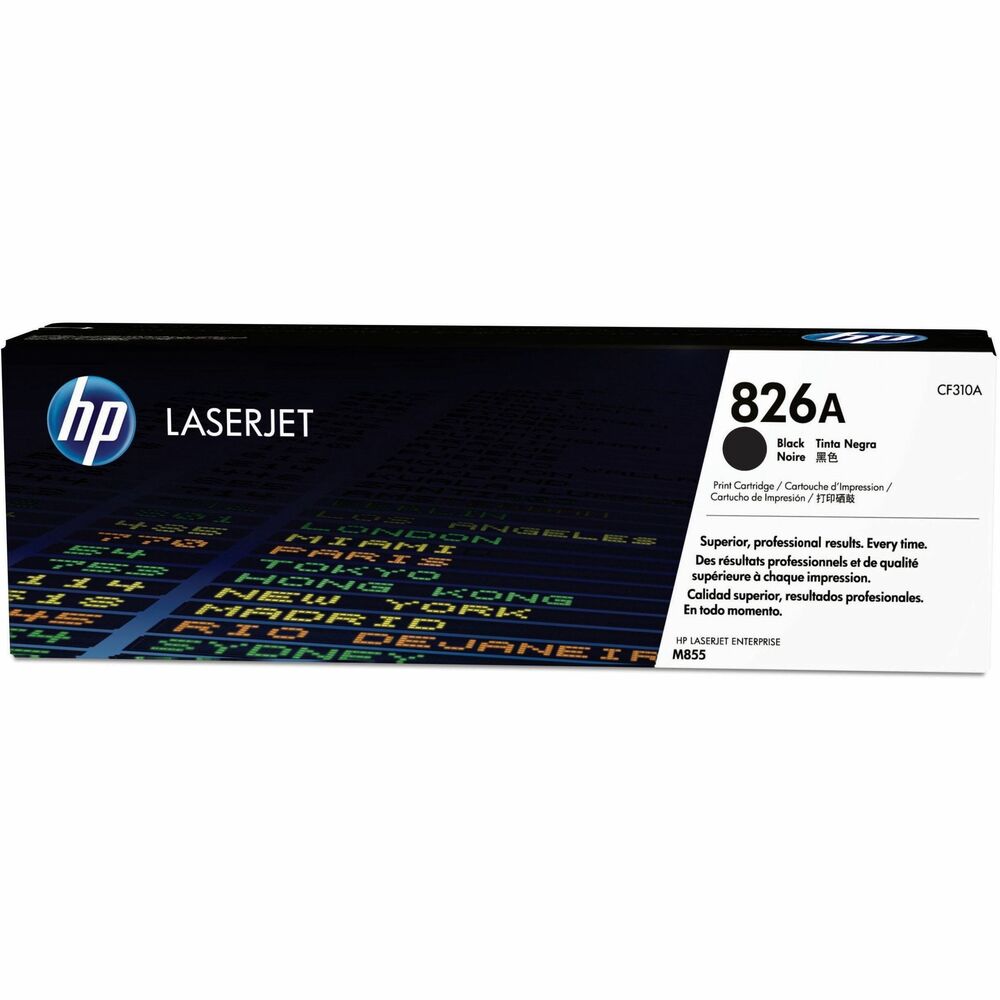 HEWCF310A - Produce office documents with crisp, black text and help save time and money by printing them in the office. Original HP toner cartridge technology delivers print shop-quality results on a range of papers in your Hewlett-Packard Color LaserJet M855dn, M855xh and M855x Plus. Stay productive with the cartridge designed for reliability and avoid the hassle and expense of reprints. Intelligence built into the cartridge makes monitoring usage and reordering supplies easy. Toner cartridge yields approximately 29,000 pages. More from the Manufacturer