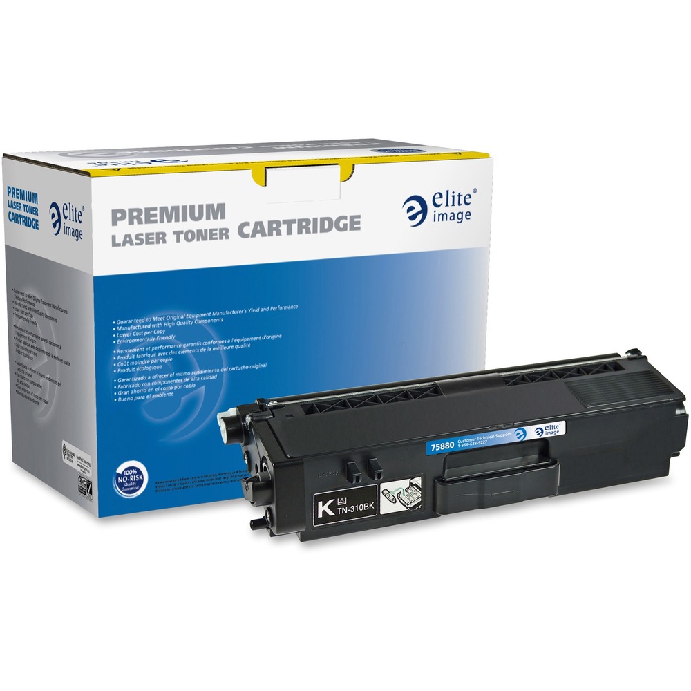 ELI75880 - Toner cartridge is designed for use with Brother HL-4150CDN, HL-4570CDW, HL-4570CDWT, MFC-9460CDN, MFC-9560CDW and MFC-9970CDW. Remanufactured cartridge yields approximately 2,500 pages. Elite Image is ISO certified. More from the Manufacturer