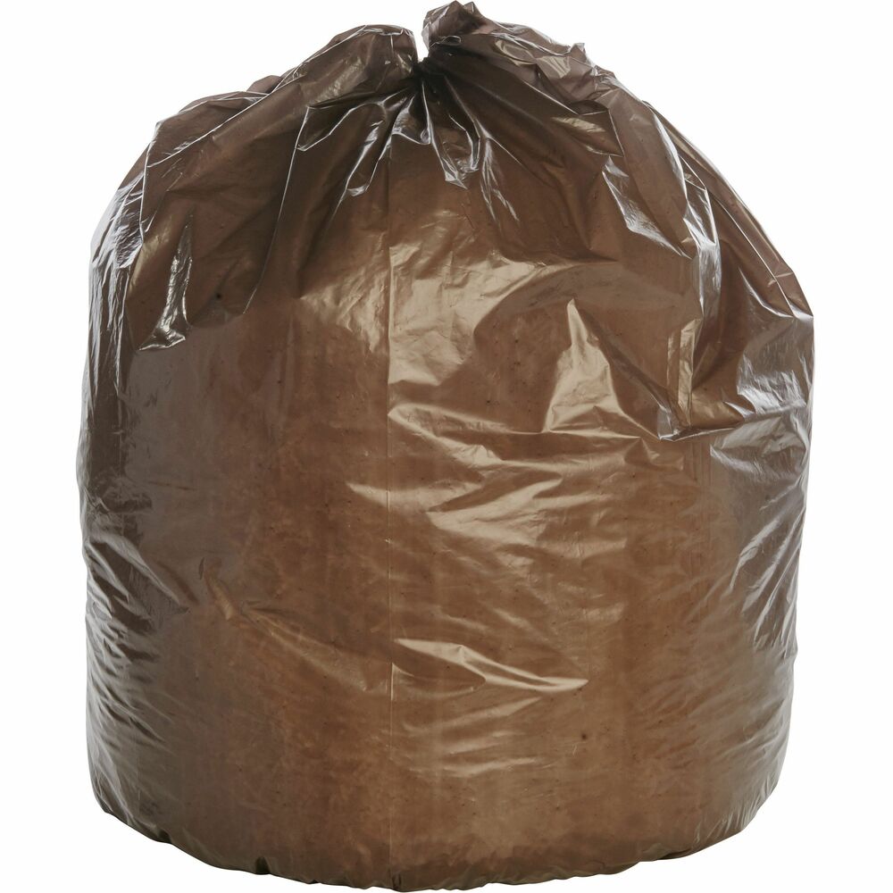 NSN1839769 - Heavy-duty trash bags are designed for when extra strength is needed. Linear low-density resins deliver ultimate performance. Puncture-resistant, tear-resistant plastic bag is great for office and outdoor trash use. Each MaxPerformance liner accommodates loads up to 75 lb.   