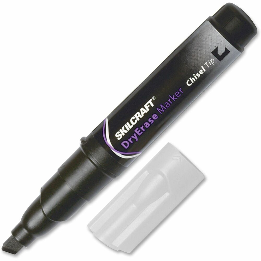 NSN2943791 - Low-odor, quick-drying dry-erase markers are perfect for writing, lettering and drawing on whiteboards and other nonporous surfaces. Each features a chisel tip. ACMI approved nontoxic marker ink dries instantly and wipes off easily.   