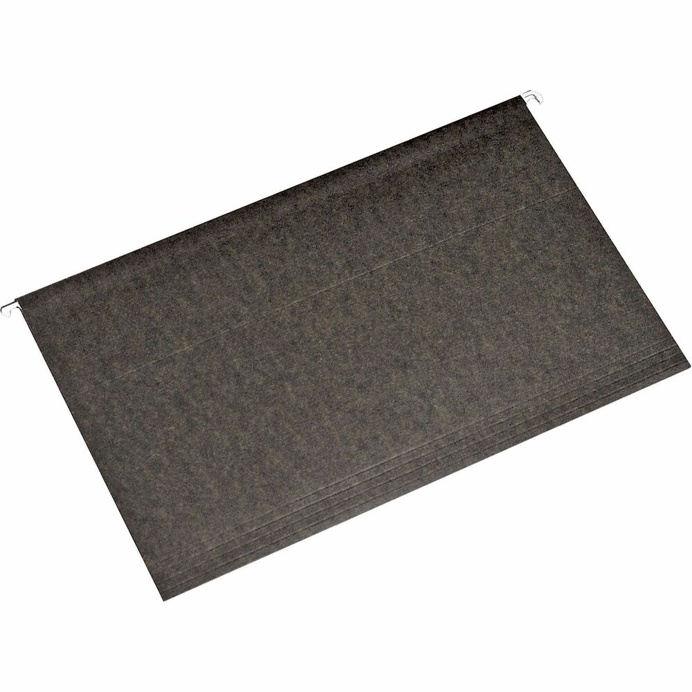 NSN3576854 - Hanging file folders feature quality 11 point paperboard with plastic-coated metal rods. Each folder expands 2" and includes tabs for file name inserts. File folders meet CPG guidelines.   