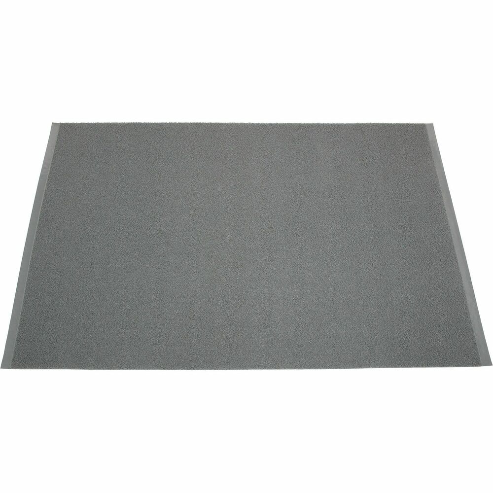 NSN4111515 - Floor mat is part of a three-mat entry system for a comprehensive defense to protect your entire building from dirt, grit, moisture and stains. As the second mat of the system, this floor mat can be used indoors or outdoors for light to medium traffic. Mat stops soil and water from entering the building while it protects floors from damaging debris. Polypropylene foam backing traps and hides moisture.   