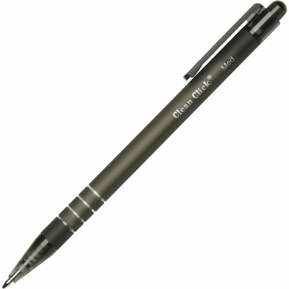 NSN4220314 - Retractable ballpoint pens feature a lightweight, rubberized barrel for easy gripping. Color-coded clip indicates the color of ink. Ballpoint pens are nonrefillable.   