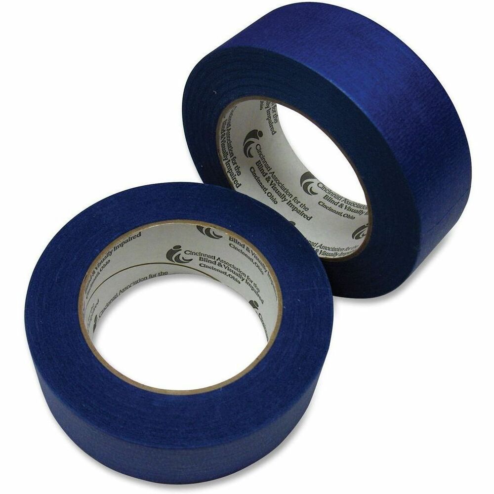 NSN5775963 - Duct tape is poly-coated, industrial-strength tape with high-tack adhesive. Easy-to-tear tape is made of a waterproof polyethylene film with a polyester/cotton blend cloth carrier. Tape will not twist or curl during application and bonds where other tapes won't, including to recycled fibers, dust, hot and cold surfaces, and heavy loads. Use tape for general-purpose HVAC use, packaging, sealing duct work, and for adhering cable to carpet or floors. Tape has a 9 mil thickness. 