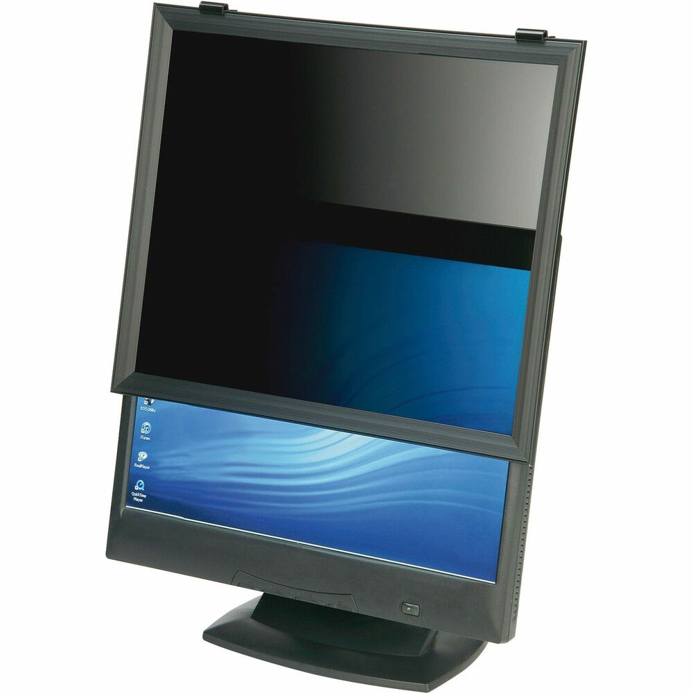 NSN6137630 - Made using quality 3M materials, this framed privacy filter is designed for standard formatted, desktop LCD monitors. The Microlouver privacy technology allows only persons directly in front of monitor to view screen image with no blurring or image distortion. When viewed at an angle, the screen image goes dark. Lightweight filter can be easily removed for shared viewing with no damage to your desktop monitor.