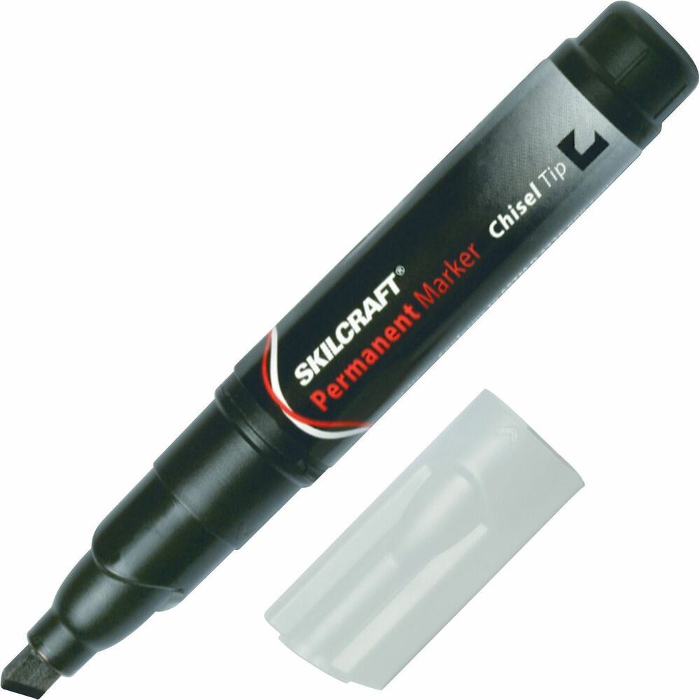 NSN9731059 - Jumbo, all-purpose markers feature a durable chisel tip that delivers fine, medium or wide strokes. Quick-drying, waterproof premium ink is permanent and perfect for use on porous and nonporous surfaces. Each tube-type marker contains 4.5 grams of ACMI approved nontoxic ink.   