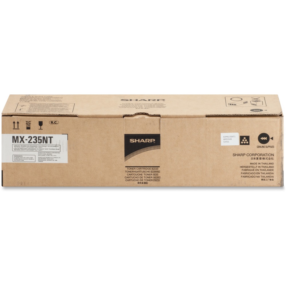 SHRMX235NT - Toner cartridge delivers proven quality in your Sharp AR5618D, AR5623D, MXM182, MXM182D, MXM202D and MXM232D. Design offers consistent reliability and makes it easy to install the cartridge. Cartridge yields approximately 16,000 pages.
