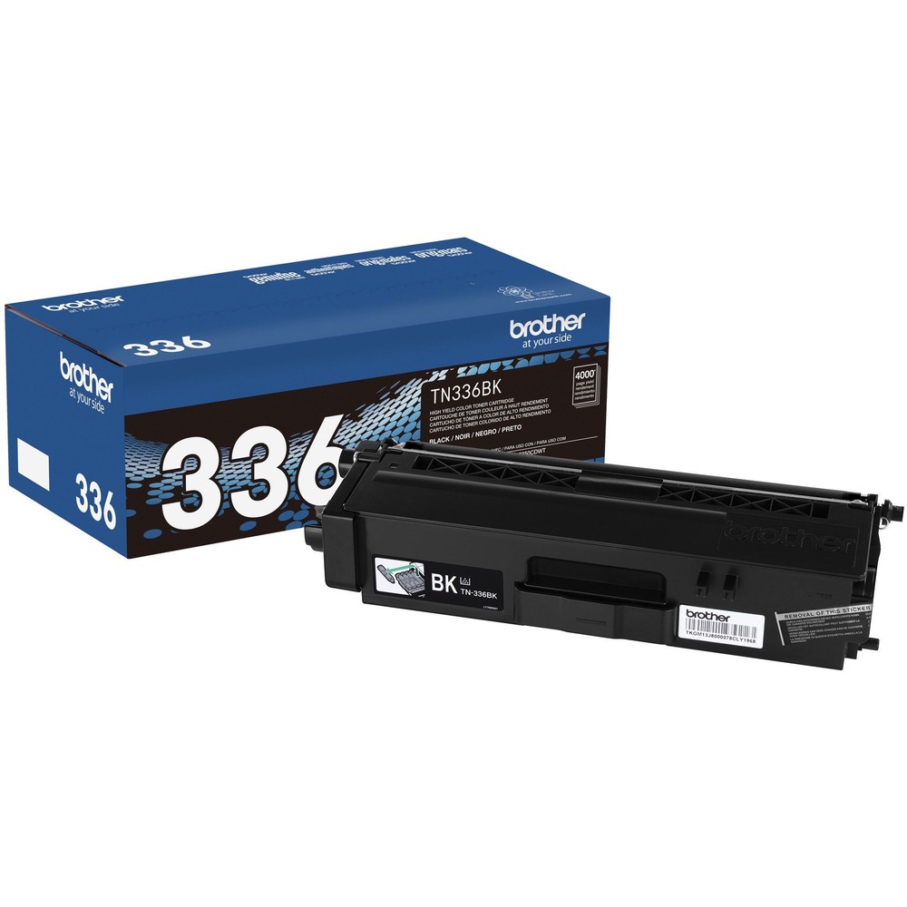 BRTTN336BK - High-yield toner cartridge delivers crisp black text and high-impact business printing in Brother HL-L8250CDN, HL-L8350CDW, HL-L8350CDWT, MFC-L8600CDW and MFC-L8850CDW. All genuine Brother printer supplies are designed as part of an entire printing system to provide a superior degree of quality. Genuine Brother toner is delicately balanced to provide even flow and toner distribution. Spend less time replacing supplies and help reduce operating costs by using this high-yield, replacement toner cartridge. Cartridge yields 4,000 approximately pages. More from the Manufacturer