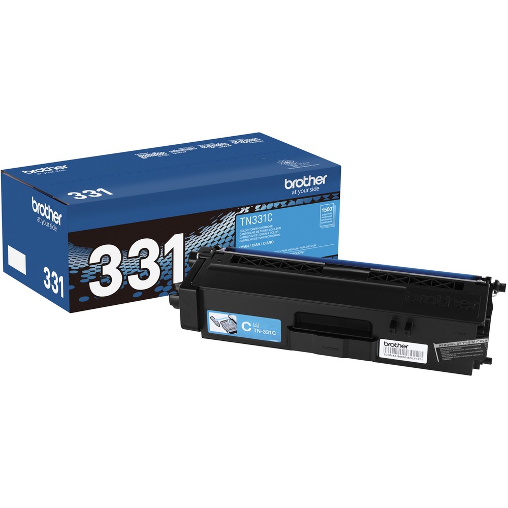 BRTTN331C - Toner cartridge delivers high-impact color business printing in Brother HL-L8250CDN, HL-L8350CDW, HL-L8350CDWT, MFC-L8600CDW and MFC-L8850CDW. All genuine Brother printer supplies are designed as part of an entire printing system to provide a superior degree of quality. Genuine Brother toner is delicately balanced to provide even flow and toner distribution. Cartridge is easy to install and delivers professional results. Cartridge yields 1,500 approximately pages. More from the Manufacturer