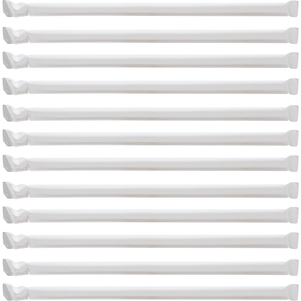 GJO58925CT - Jumbo straws are individually wrapped to ensure safe handling and eliminate contamination. Its durable construction resists bending and cracking to provide an enjoyable sipping experience. Disposable material allows quick, easy cleanup after each use. Straws are perfect for offices, restaurants, schools and more. Jumbo straws are designed for use in cups that hold up to 32 oz.