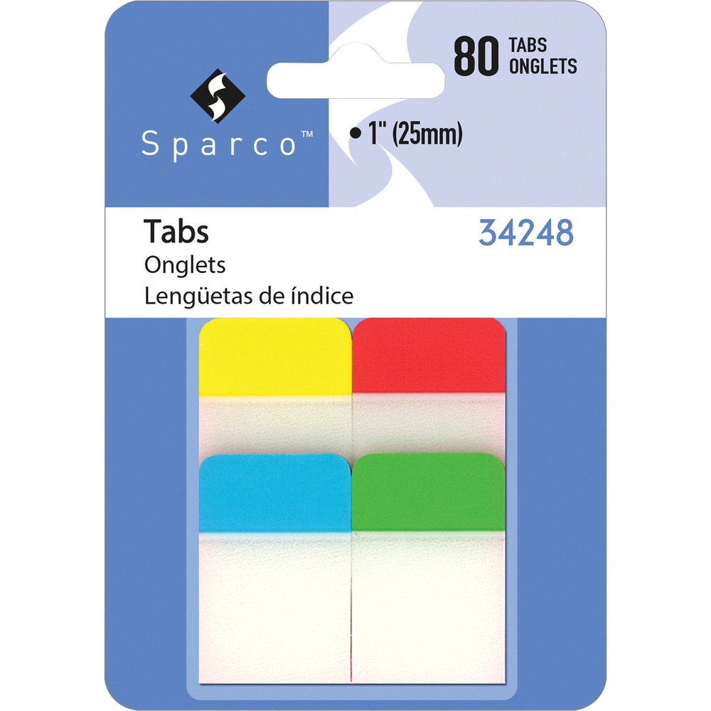 SPR34248 - Durable, removable index tabs offer a convenient way to mark documents. Tabs are designed to prevent curling or tearing. Write-on surface offers an easy way to stay organized. Reposition and remove these 1" tabs quickly and effortlessly when you're making changes.