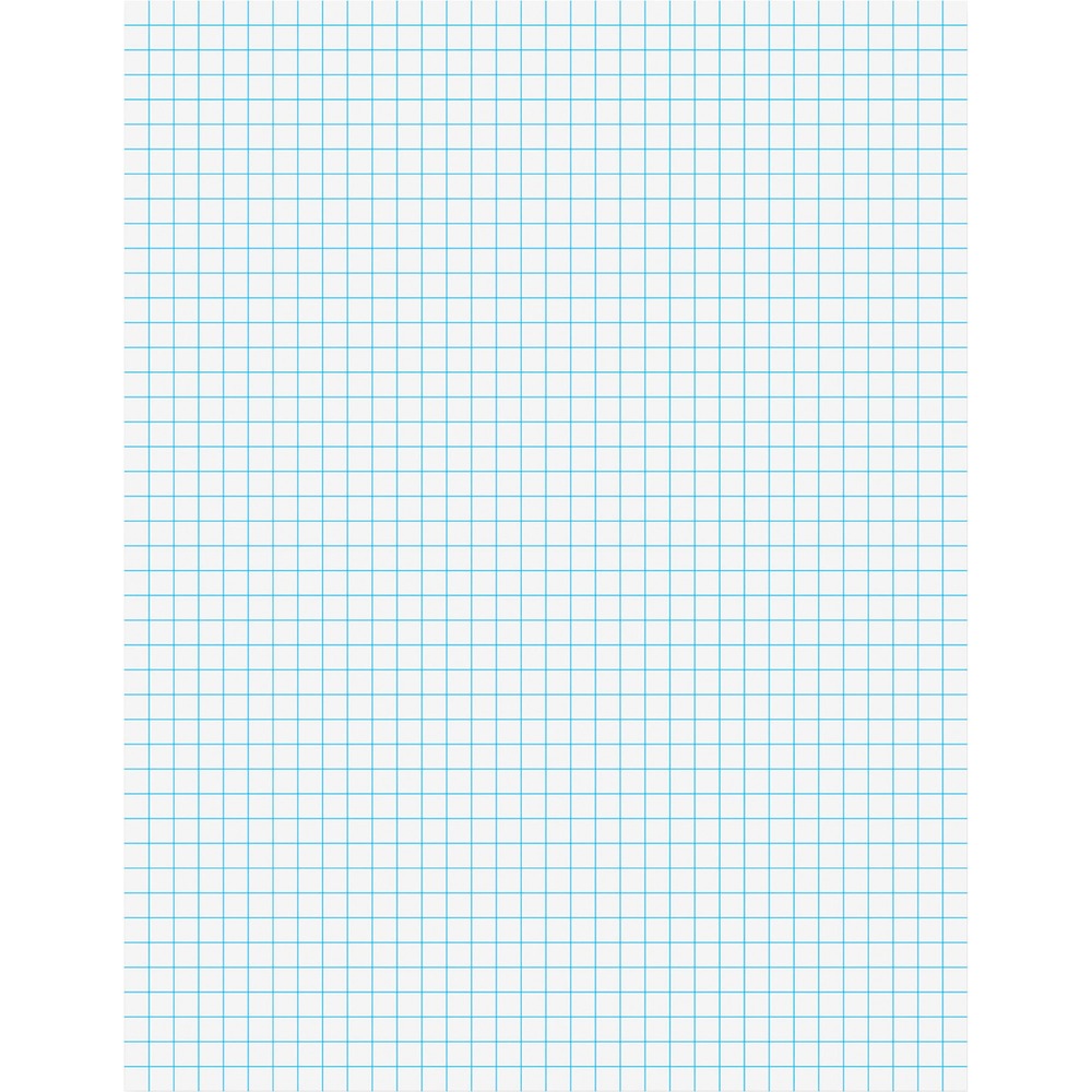 TOP22030C - Letter-size quadrille pad is ideal for drafting, plotting and scale drawings. Lines won't smudge or reproduce. Pad contains 50 white sheets of 15 lb. paper that are printed with 4 squares per inch on both sides. Extra-rigid chipboard backing offers stability.
