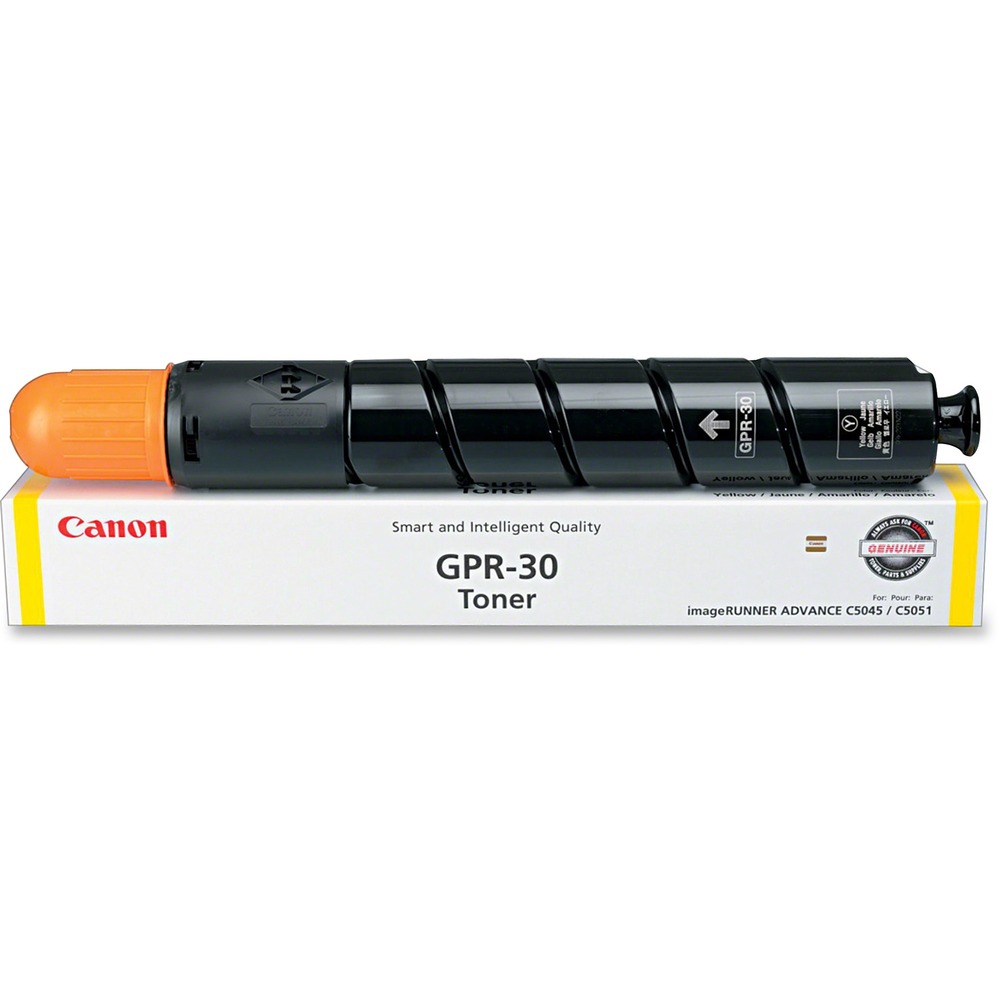 CNMGPR30Y - GPR-30 toner cartridge is designed for use with Canon imageRunner C5045; Advance C5051, C5250 and C5255. Consistent performance meets high-quality output. Easy-to-install cartridge saves time and boosts productivity. Cartridge yields approximately 38,000 pages.