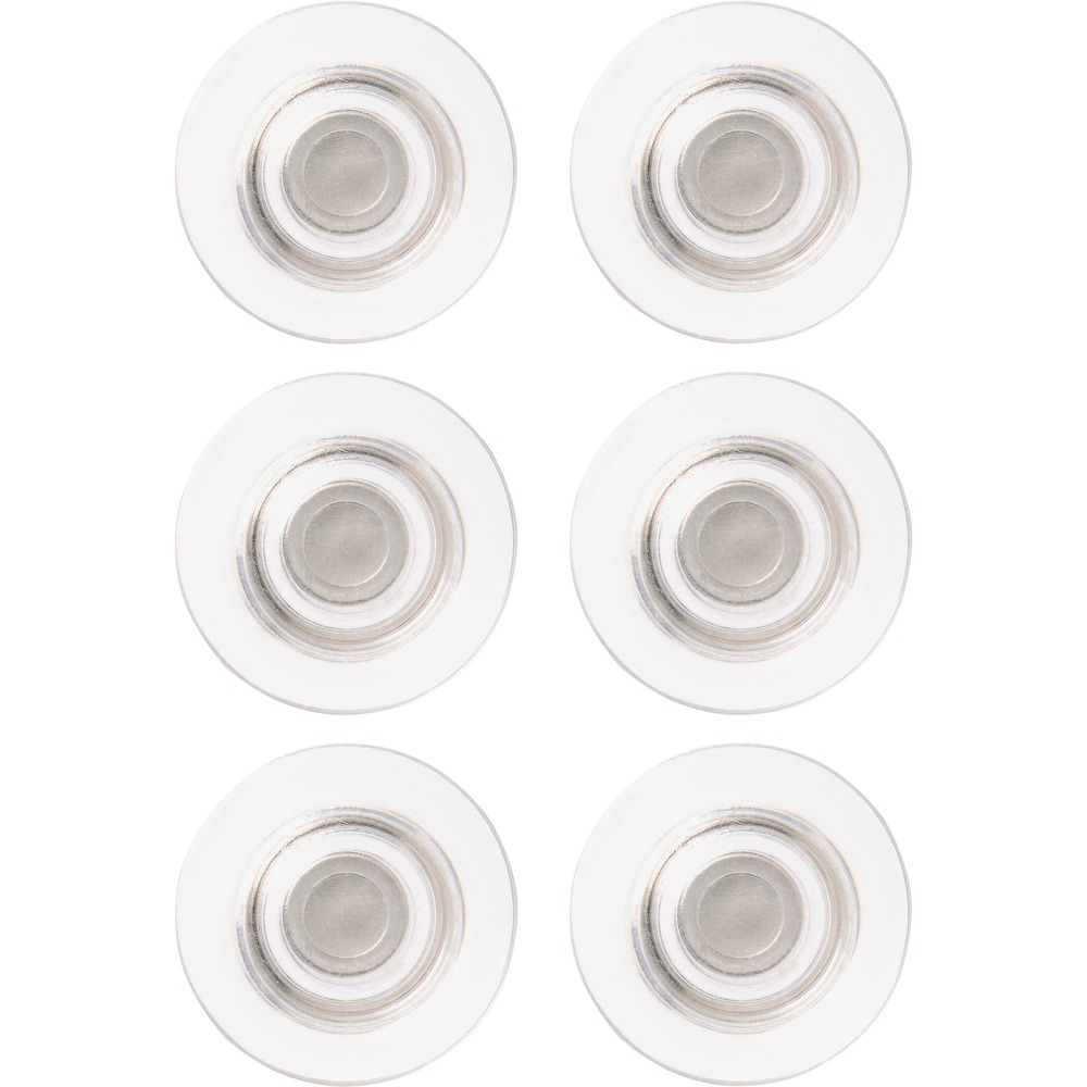 QRT85391 - These large, rare earth magnets are extremely strong and able to securely hold a number of items on the surface of any magnetic whiteboard. Use the magnets to display photos, reference materials or anything else that you need to see at eye-level. Made of neodymium, the magnets can secure up to 27 pieces of paper on a magnetic glass whiteboard.