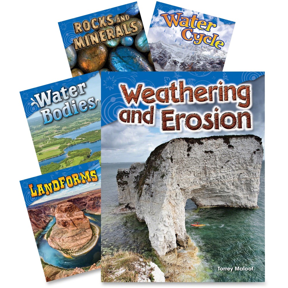 SHL23024 - Learn all about earth and space science with this dynamic five-book set. These books cover important scientific topics, including weather, trash, land and water. Make learning about science fun with high-interest text paired with vibrant images that will keep readers engaged from cover to cover.
