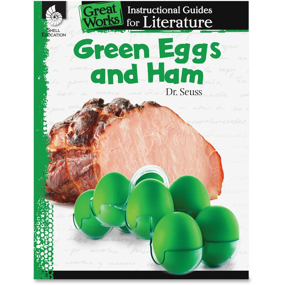 SHL40002 - Meet Sam-I-Am and enjoy a dish of green eggs and ham by completing fun, challenging activities and lessons based on this playful best-seller. This instructional guide for literature supports this well-known story and will have early learners eager to explore the text. Challenging cross-curricular lessons and activities work in conjunction with the text to teach students how to analyze and comprehend literature. Everything you need is packed into this guide. It is the perfect tool to teach students how to analyze story elements in multiple ways, practice close reading and text-based vocabulary, determine meaning through text-dependent questions and more. Book is designed for children in kindergarten through third-grade.