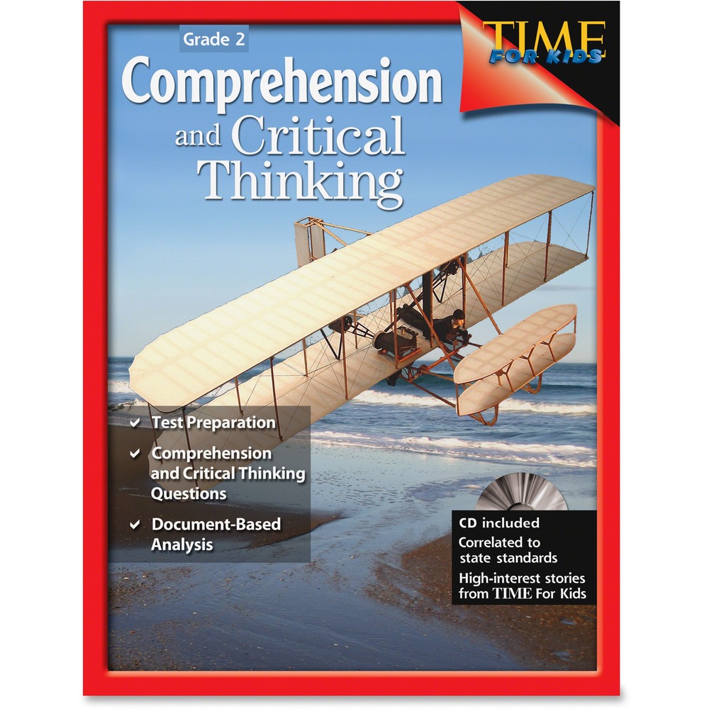 SHL50242 - Build students' comprehension and critical-thinking skills and prepare them for standardized tests with high-interest nonfiction articles from TIME For Kids. This handy, easy-to-implement resource includes accompanying document-based questions that focus on key strategies for breaking down the passages to help students build cross-curricular reading skills. A document-based assessment sheet is also provided for each passage so students can investigate a topic in even deeper and more meaningful ways. Teacher Resource CD features reproducible pages of articles, activities and questions. This resource is designed for second-graders.