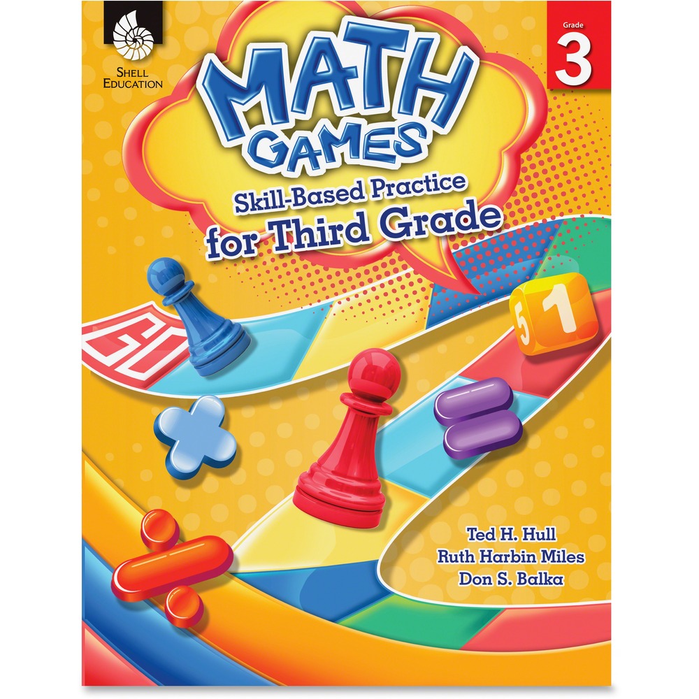 SHL51290 - Reinforce key mathematical concepts with fun and engaging skill-based games. Created to correlate to the Common Core and other state standards, this resource is perfect for reinforcing students' mathematical skills. Facilitate mathematics instruction through these engaging games that can be played in pairs or small groups. Easy-to-access materials are provided so that activities can be done in the classroom or at home and game results can be used for formative assessment. Math games are designed for third-graders.