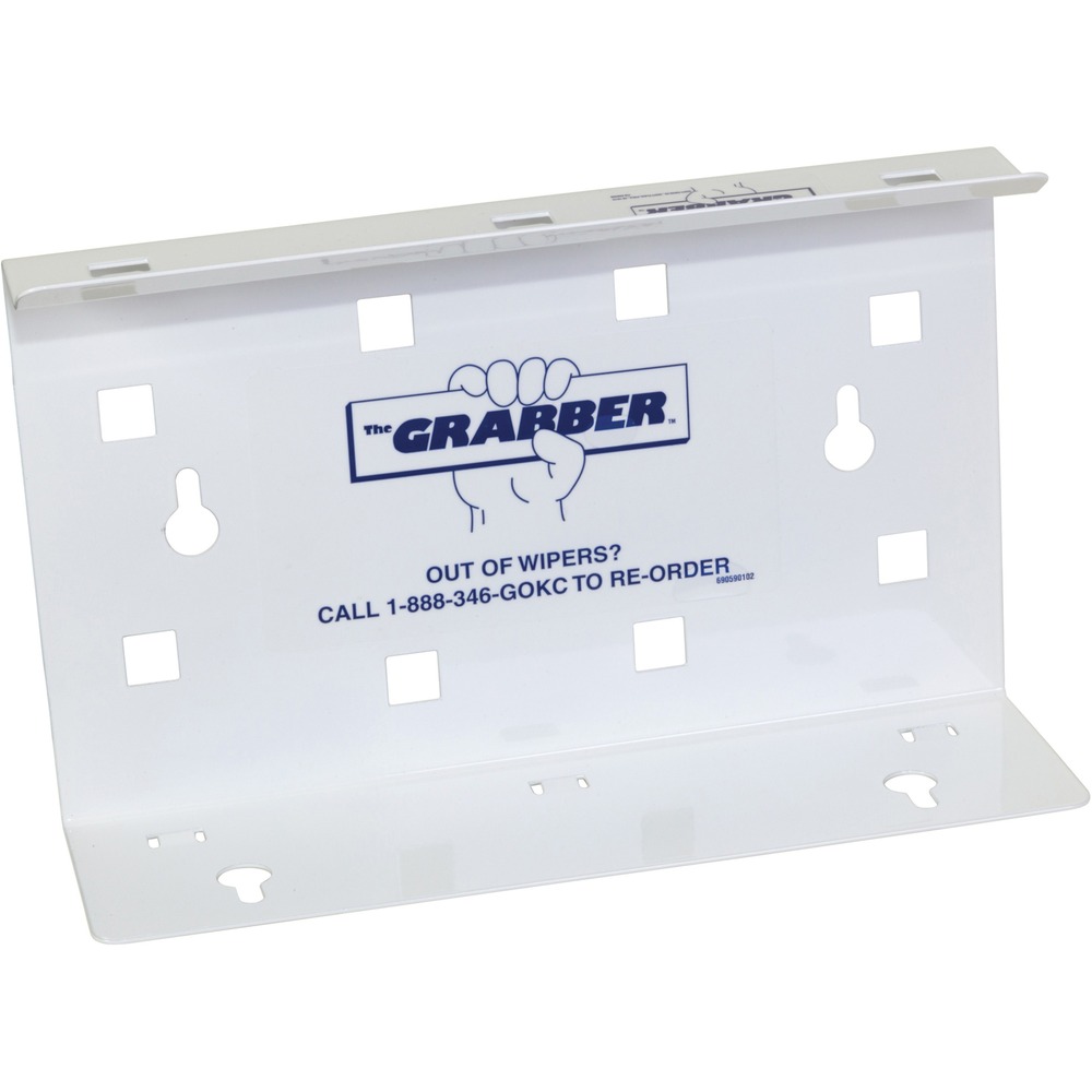 KCC09352 - Grabber dispenser for Wypall wipes allows you to mount it to walls, trucks, carts and workbenches to access towels fast. Keep your pop-up box of wipers close so that they're always at your fingertips, right in your work space. No more carrying a bulky box around or not having what you need, when you need it. Dispenser has a versatile, space-saving design that's simple to mount so you always know where your wipers are. Dispenser is designed to work with compatible Wypall towels in the pop-up box format (sold separately) for one-at-a-time dispensing.
