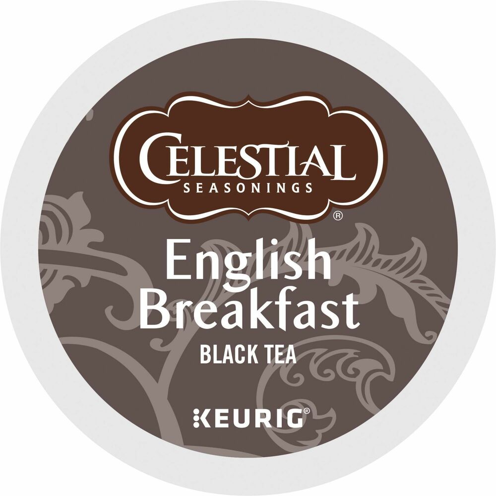 GMT14731CT - Celestial Seasonings English Breakfast Black Tea evokes the flavors of a great tea-time tradition. Folks in the English countryside have always relied on a hearty cup of tea to start the day right. This full-bodied tea blends the highest-quality black teas from Assam and Kenya for a robust, full-bodied brew with a bright floral note. It comes in convenient K-cups designed for use in Keurig coffee brewers.