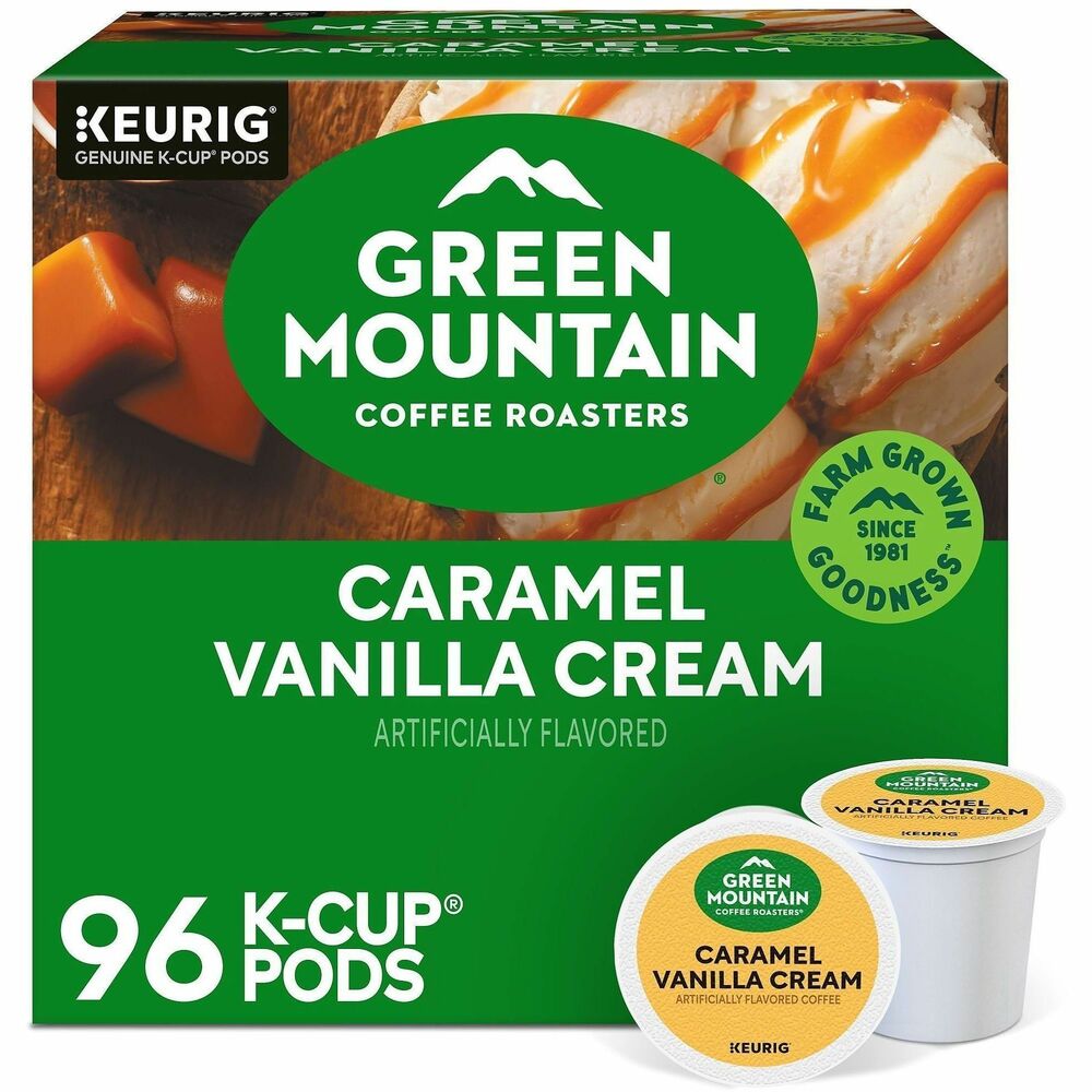 GMT6700CT - Coffee features sweet buttery caramel and brown sugar with swirls of vanilla cream. Beans have been roasted to the premium level to bring out the perfect flavor. K-cups are designed for use in Keurig coffee brewers.