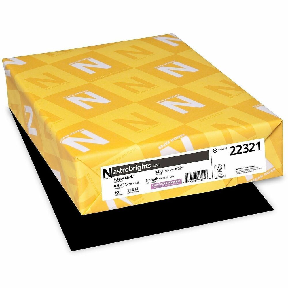 WAU22321 - Create attention-getting notices, flyers, announcements, bulletins and more with this heavyweight, high-quality, 24 lb. bond. Each sheet is acid-free and lignin-free. Paper also provides consistent, trouble-free press performance. Paper is compatible with copiers, laser printers and inkjet printers.