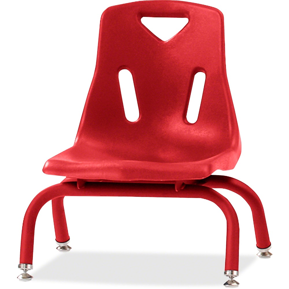 JNT8118JC1008 - Add color to your space and make children comfortable with these stackable chairs. Child-friendly design promotes seating comfort, durability and attractive styling. Polypropylene shell is easy to clean, prevents blushing and dissipates annoying static electricity. Guides reduce noise, prevent snags and don't rust. Nonexposed rivets prevent snags for safe use. Frame is made of heavy-gauge steel for a durable, long-lasting design. Stylish legs give a seamless look and perfectly match Berries tables (sold separately).