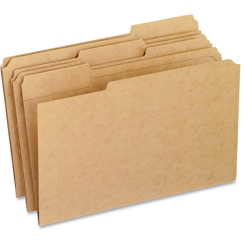 PFXRK15313 - Top-tab folders feature assorted 1/3-cut tabs for your filing needs. Reinforced tabs are 1/2" high and undercut for label visibility. Top corner is rounded. Folders are scored for 3/4" expansion. Folders are made extra-smooth, 11 point stock.
