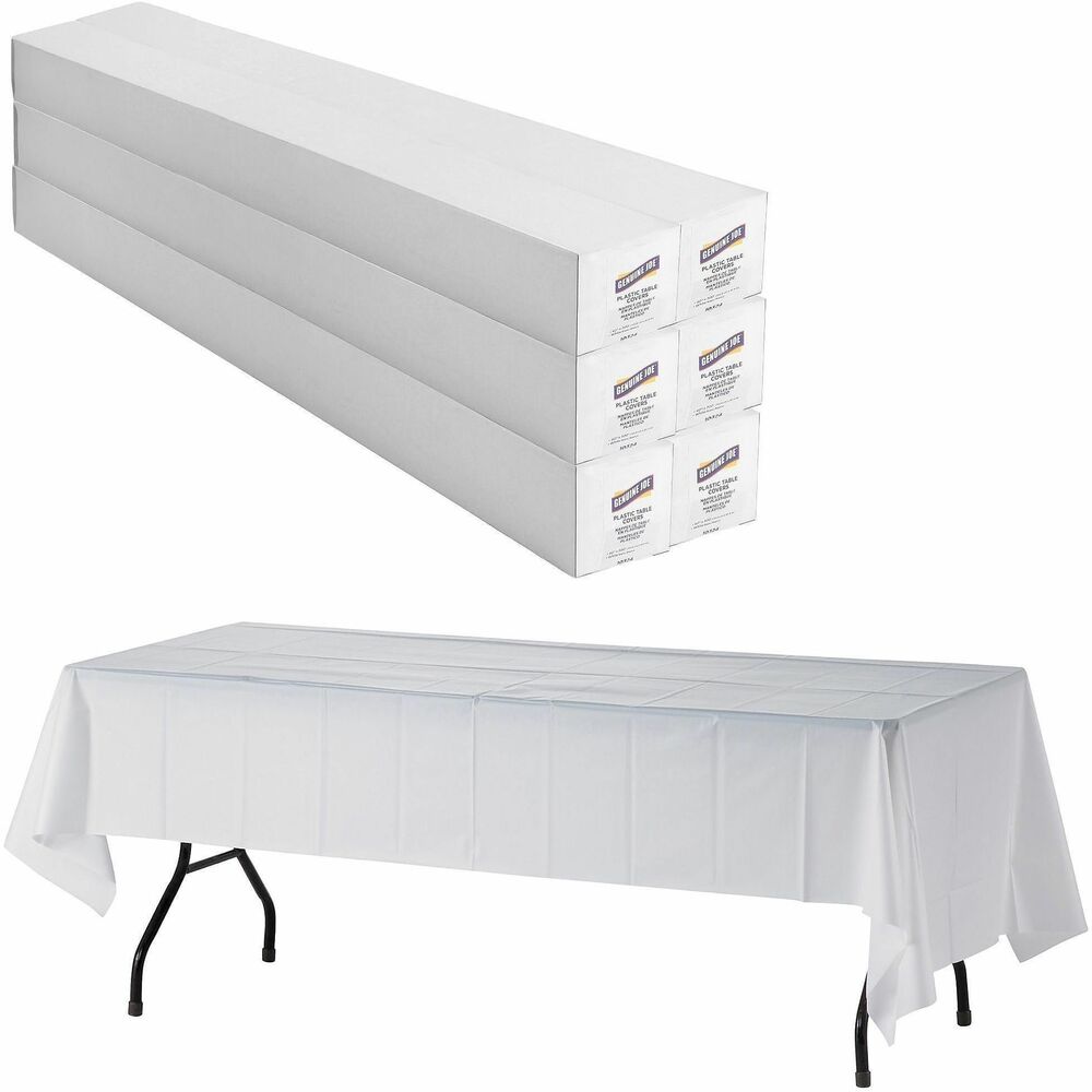 GJO10324CT - Roll of banquet-size table covers provides considerable savings over pre-cut table covers. Unwrap as much as you need and cut. The 0.02mm table cover is made of plastic.
