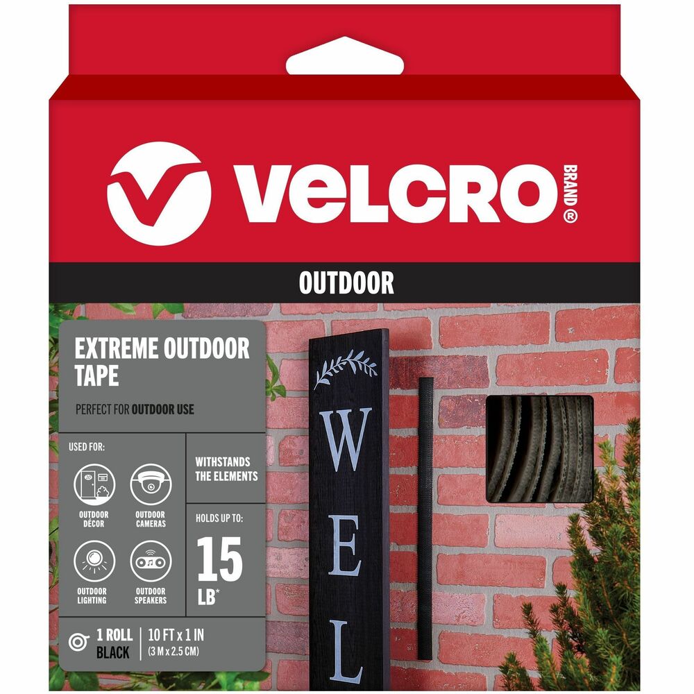 VEK91843 - Industrial-strength extreme fasteners feature an all-weather, UV-resistant adhesive for reliable use on rough surfaces, including concrete and certain types of brick. Superior holding power meets the requirements of demanding applications without drilling, nails, screws or epoxy. Versatile construction can be used indoors or outdoors in temperatures between 0-degree Fahrenheit to 150-degrees Fahrenheit. More from the Manufacturer