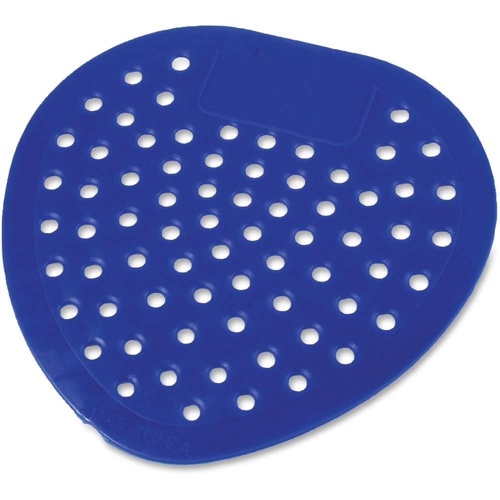 GJO85137 - Urinal screen features a bubblegum scent to keep your bathroom smelling clean and fresh. Advanced germ-fighting ingredients help eliminate odor-causing bacteria. Tapered drain holes prevent splashback to keep bathroom floors hygienic throughout the day. Urinal screen is designed to fit in most urinals.