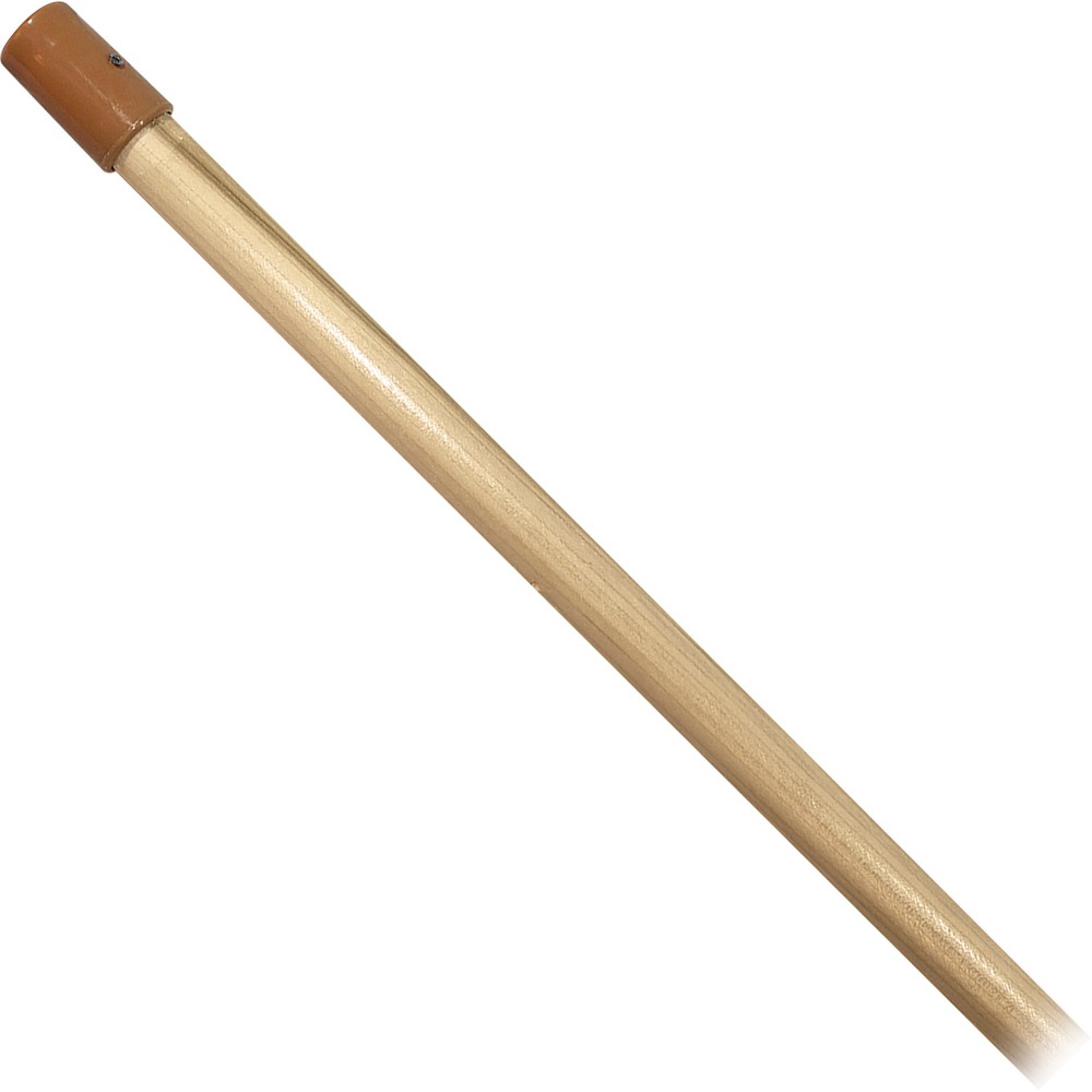 IMP80254 - Use this mop handle with screw-type mopheads for a durable mopping solution. It is fitted with an injection-molded plastic ferrule to provide long-term use without rust. Wood handle is produced with kiln-dried hardwood. Handle is sanded, buffed and double-lacquered for safe handling.