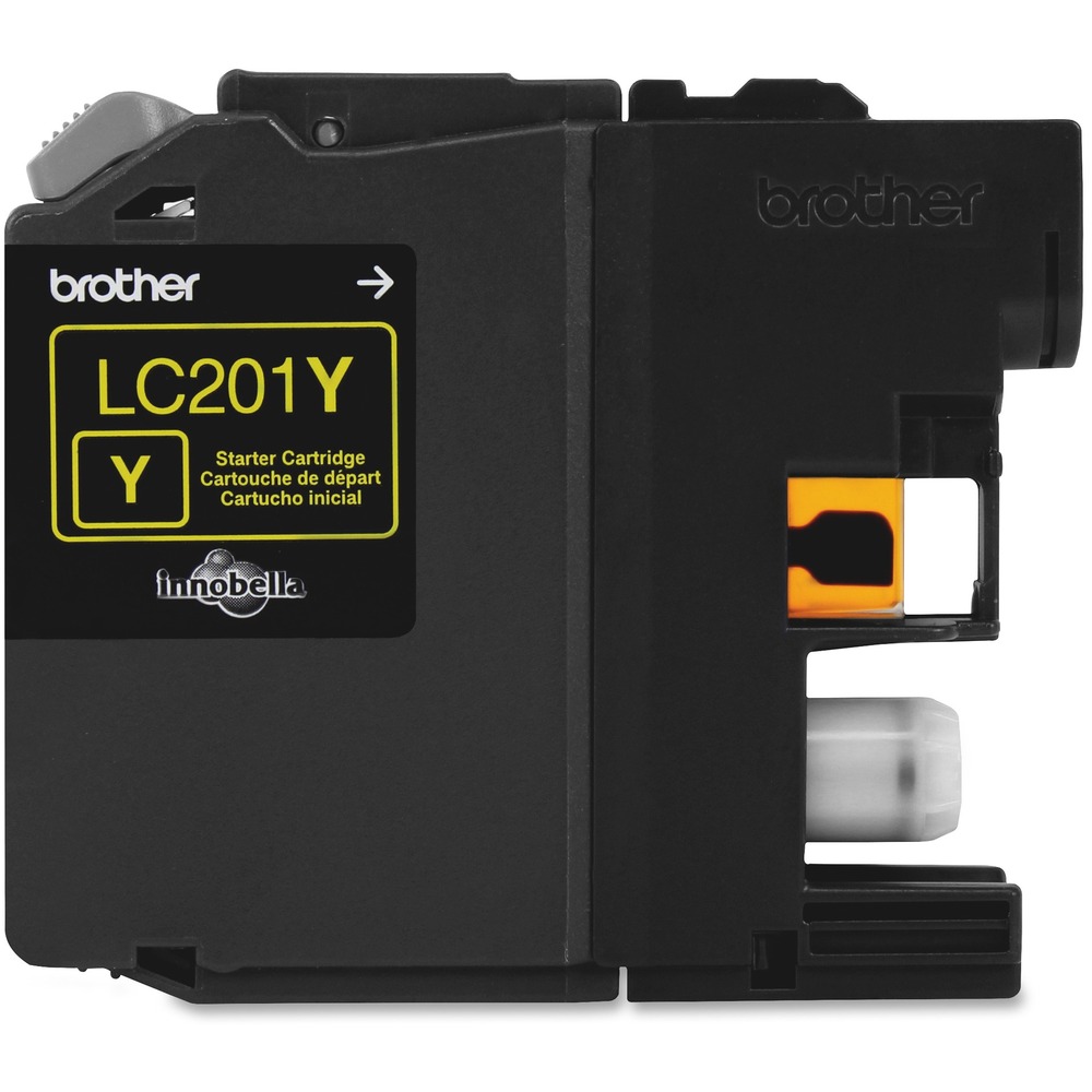 BRTLC201Y - Cartridge is designed for use in Brother J680DW, J880DW and J885DW. Innobella ink technology is fade-resistant and color-fast, providing quality print, vivid colors and better definition. All genuine Brother printer supplies are designed as part of an entire printing system. Cartridge yields approximately 260 pages.