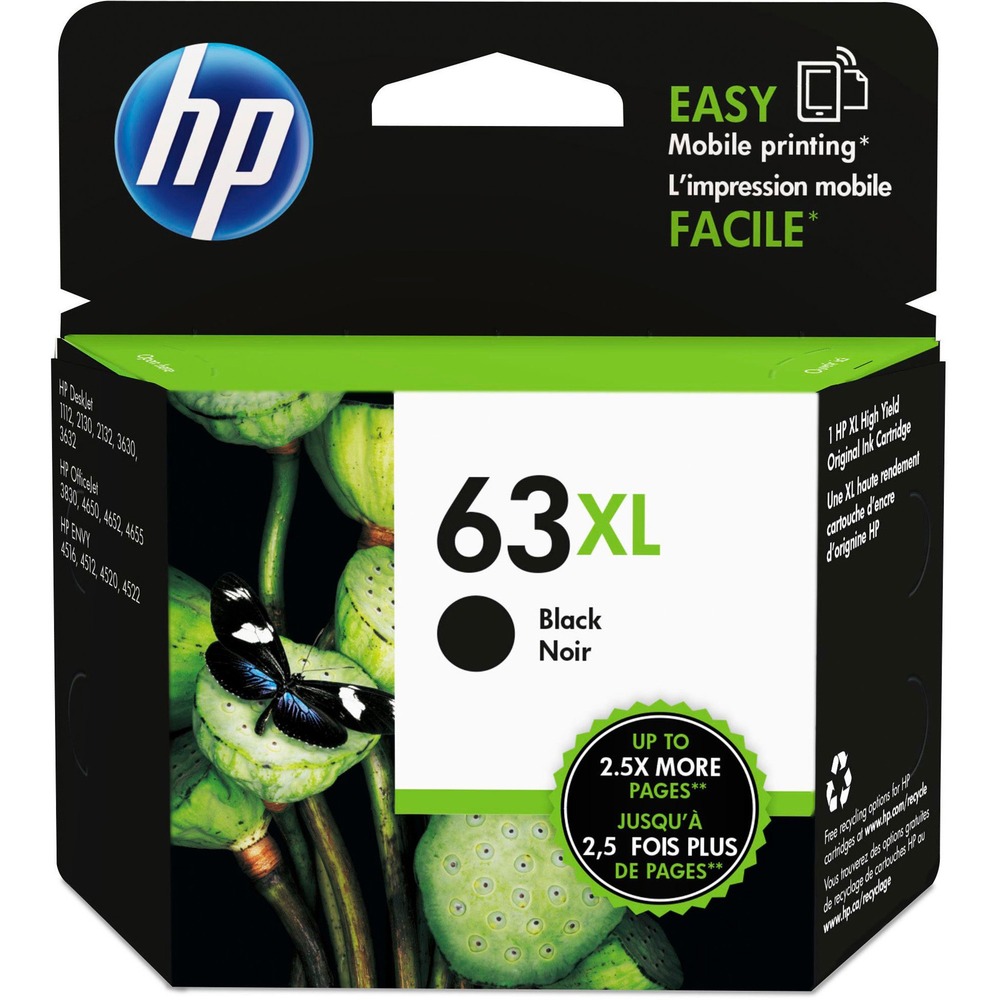 HEWF6U64AN - Create lab-quality color photos and everyday documents in your HP Deskjet 2130, 2132, 3630, 3632; Envy 4520 All-in-One; Officejet 4650 and 3830 with this Original HP ink cartridge. Ensure that your printing is right the first time and every time. This cartridge is designed with fraud protection and smart low-ink alerts to deliver worry-free performance and consistent results you can count on. It also delivers up to twice the pages with Original HP XL inks vs. standard cartridges. Produce laser-quality documents with crisp text and sharp graphics that can make an impact and last for decades. High-yield ink cartridge delivers easy mobile printing and yields approximately 430 pages. More from the Manufacturer