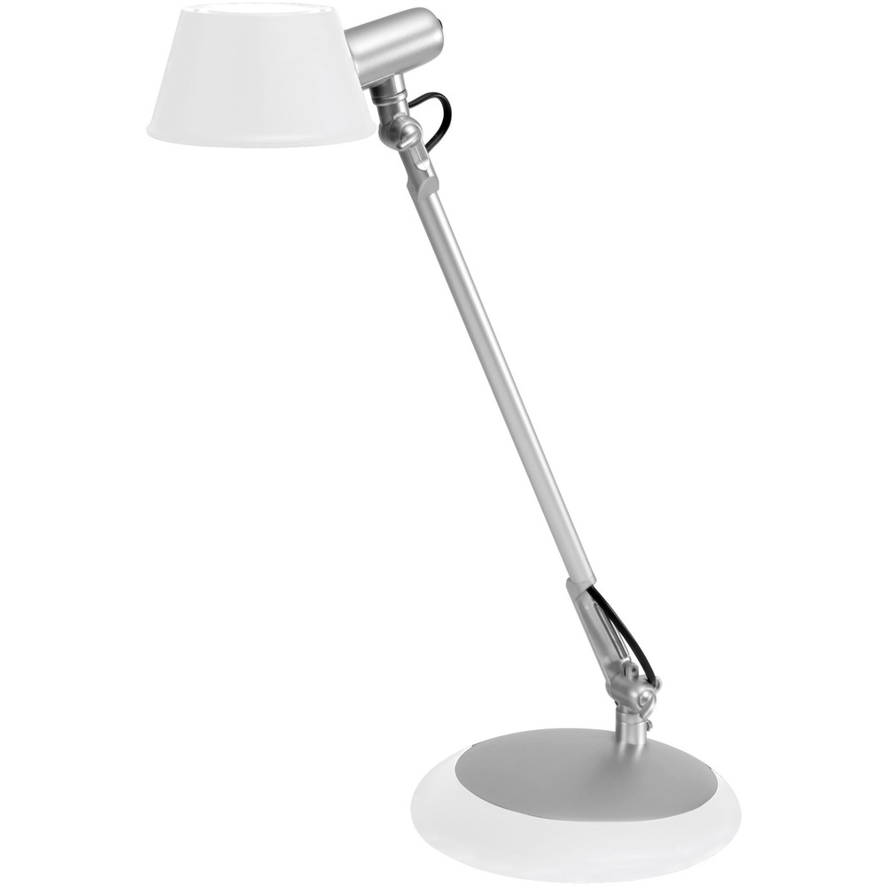 ABALEDLUCEBC - Contemporary desk lamp features highly advanced LED technology for an energy-efficient way to keep your desk brightly illuminated. Energy-saving design uses just 6.5 watts to produce 330 lumens of light rated at 3,000 Kelvin. Weighted base prevents the lamp from tipping over for safe use. Adjustable hinges allow you effortlessly direct light exactly where you need it most.