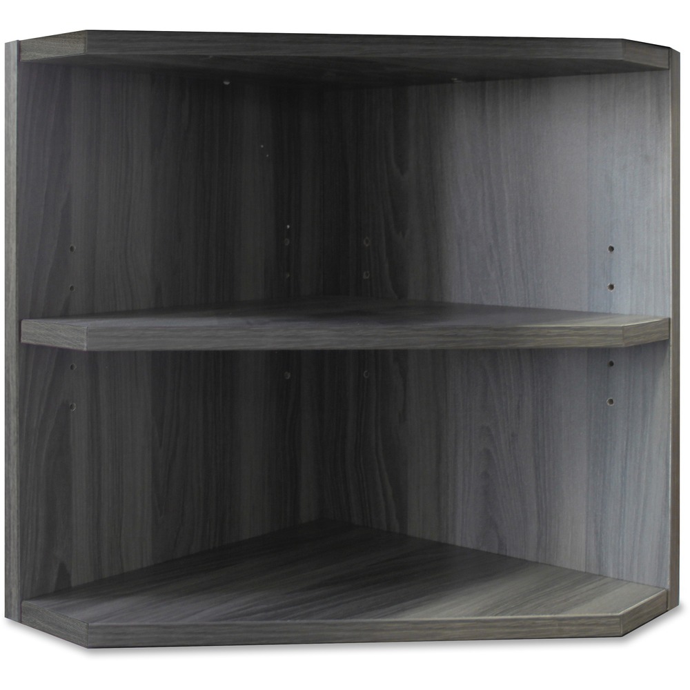 MLNMNPOLGS - Corner support is part of the Medina Series that offers contemporary style and elegant functionality for your office. Clean lines, curved shapes and floating worksurfaces reflect Italian design influences. Gray Steel laminate finish ensures a beautiful collaboration with other Medina furniture and complements most any decor. Laminate is stain-resistant, water-resistant and abrasion-resistant. Durable corner support features two fixed shelves for extra support. Use two corner supports to hold 63" and 72" Medina Hutches.