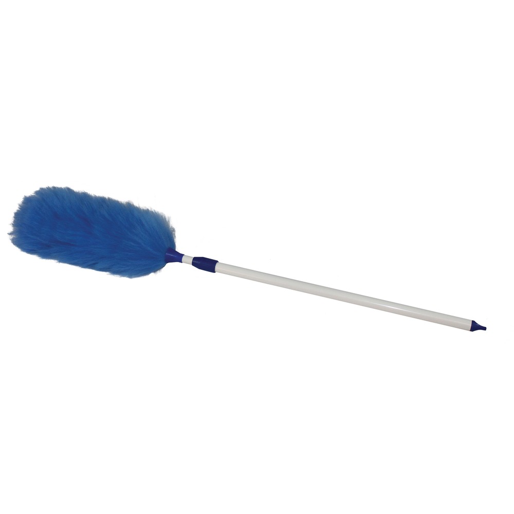 IMP3105 - Duster features lamb's wool fibers that attract dust like a magnet to minimize your cleaning times. Long, sturdy handle helps you clean high or difficult places like corners and ceiling fans. Plus, its lightweight design allows you to easily maneuver the duster and helps prevent fatigue.
