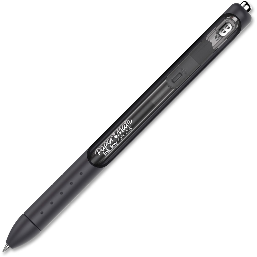 PAP1951720 - Retractable pens feature a quick-drying, gel ink that dries three times faster to keep your writing clean and consistent without smudges. Smooth-flowing ink lays down effortlessly without any drag for a more enjoyable writing experience from your first word to your last. Ergonomic comfort grip wraps around the color-tinted body to help minimize hand fatigue during extended periods of writing. Plus, a handy clip attaches to pockets, notebooks and more for easy access and storage. Gel pens with black ink are perfect for everyday use at home, office and school. More from the Manufacturer