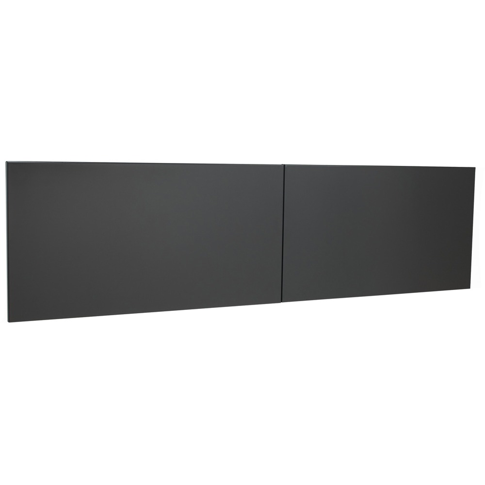 LLR79176 - Flipper doors provide privacy for your 60" wide Stack-on Hutch that is a part of the Lorell Commercial Steel Desk Series with commercial-quality performance and components. These locking doors also add security and peace of mind to your hutch. When they need to be opened, the strong, reinforced steel doors glide seamlessly over the cabinet top using steel ball-bearing slides. Mounting hardware is included.