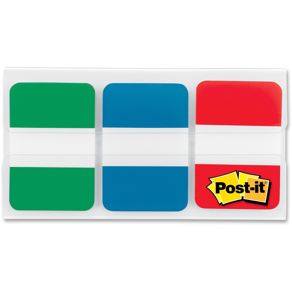 MMM686GBR - Post-it Filing Tabs offer an easy, professional solution for organizing files, binders and notebooks. They stick securely and remove cleanly. Durable, repositionable tabs are unlabeled for easy customization and come in assorted primary colors. Handwrite your file name on the color portion, apply and file away. Large writing surface allows personalizing and color-coding. Extra thickness prevents wear and tear from repeated handling and use.