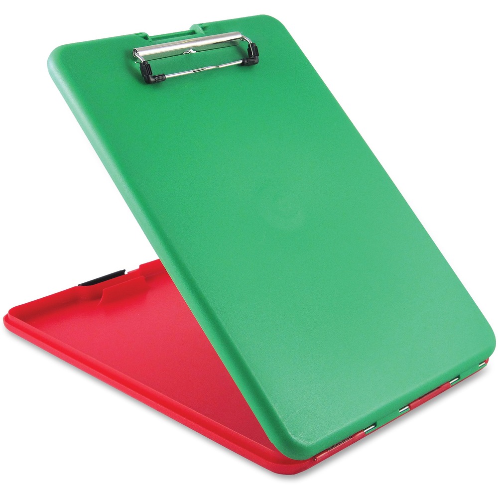 SAU00580 - Designed for emergency situations, this safety organizer lets you store a variety of supplies to keep you prepared for any event. Dual-colored design uses a red color to signal that assistance is required, and a green color to signal that everything is fine. 3/4" storage compartment provides enough space to include rosters of students, patients, employees, evacuation procedures, protocol and floor plans, emergency contact list, and first aid supplies. Low-profile clip holds up to 1/2" of paper for quick access to your frequently used papers. Safety organizer is perfect for offices, schools, daycares, summer camps, hospitals and more.
