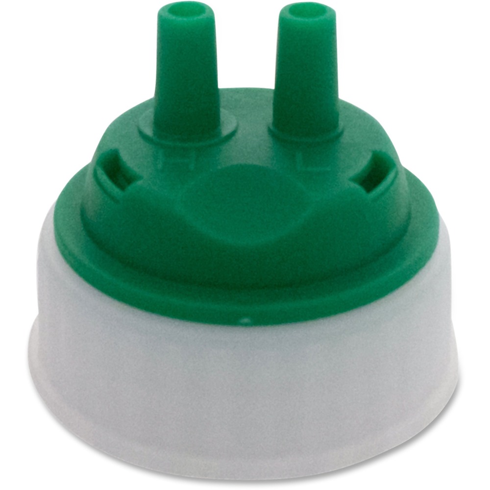 RCM35717900 - Mating cap is part of the RMC's EZ-Mix Dispenser System for facility maintenance products. Use it to connect any RMC Ez-Mix Bottle to an existing wall-mounted chemical dispenser. Cap is made of sturdy plastic.