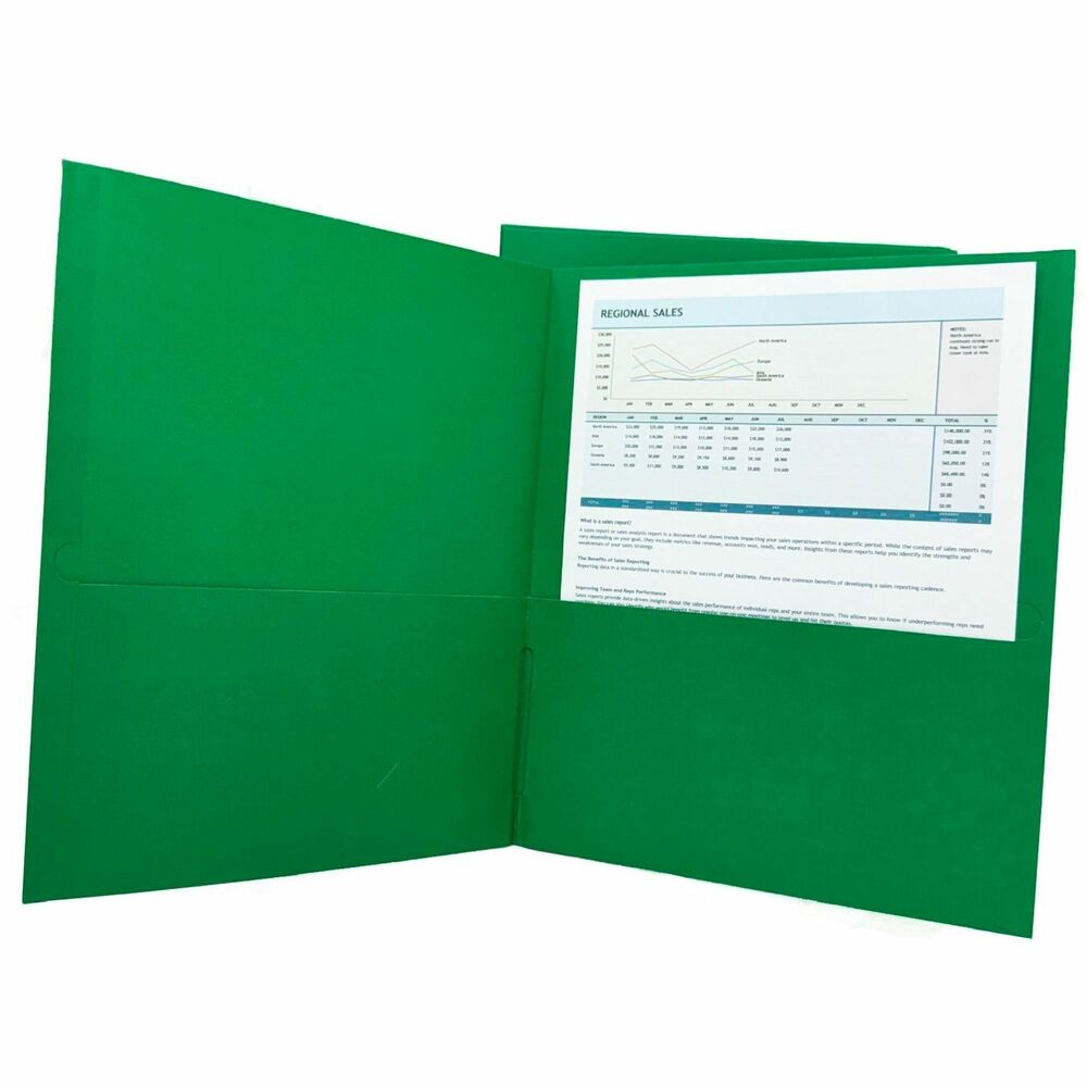 SPR78545 - Two-pocket folder is made from a sturdy, leatherette paper stock to keep your papers safe and organized. Convenient card holder on the inside pocket provides a simple way to personalize each folder. Folder is designed to hold letter-size papers, files, documents and more.