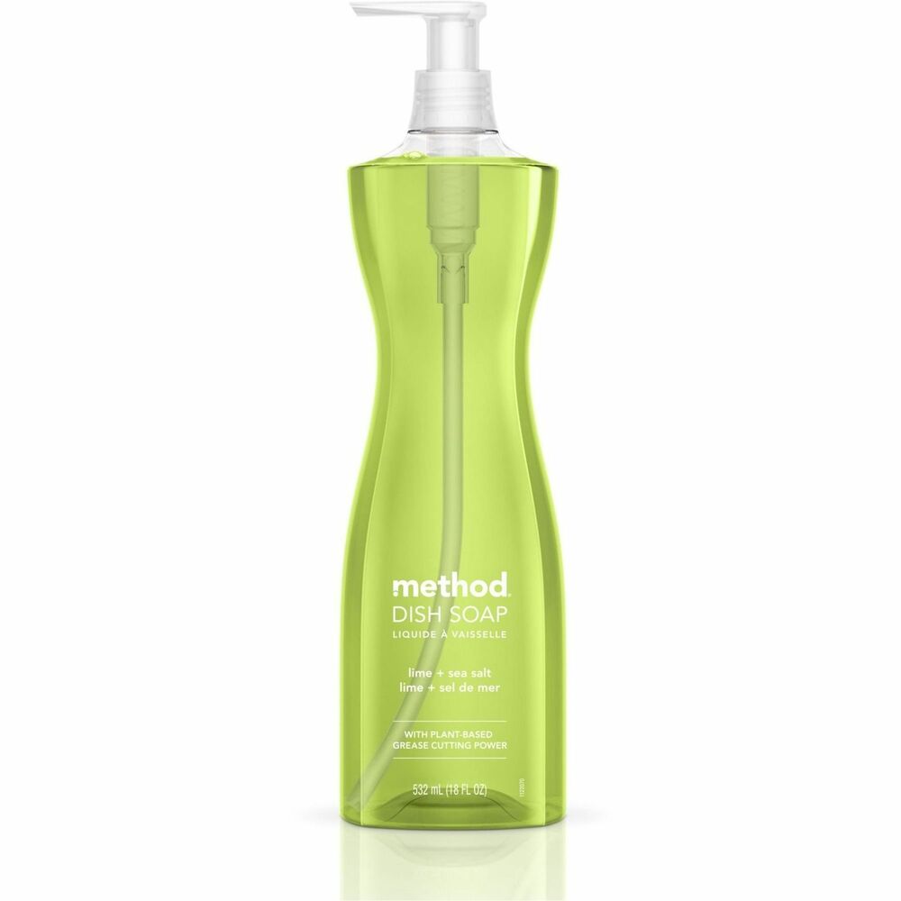 MTH01240 - With a sleek silhouette, on-trend color and fabulous fragrance, this Dish Soap helps you step up your sink-side style. Made with plant-based cleaning ingredients and a fresh, Lemon and Sea Sale scent, this counter-worthy beauty is a mini remodel in a bottle. Small profile takes up less countertop space. Streamlined pump bottle uses 35 percent less plastic than previously packaged but still delivers the same great suds for ultra grease-fighting. Contoured shape makes it easy to grip. Biodegradable formula is made with plant-based cleansers and other thoughtful ingredients.