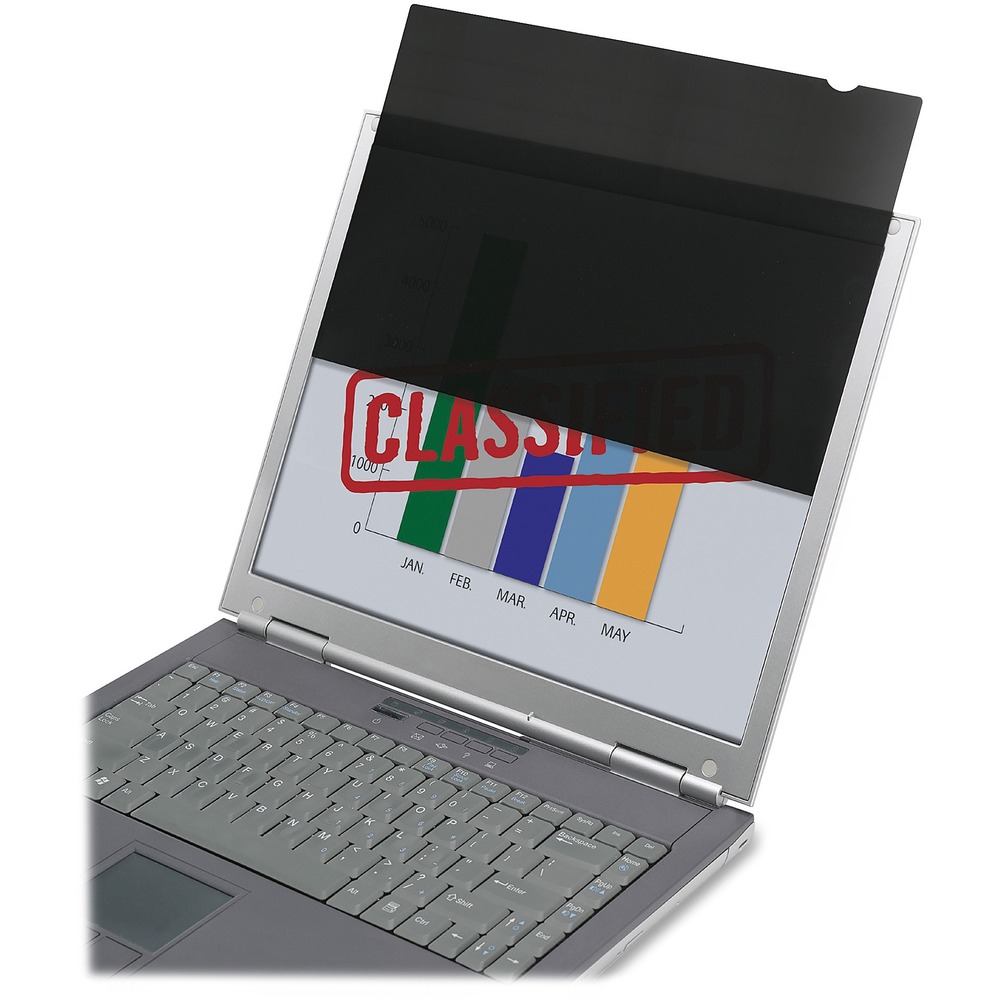 NSN6496592 - Made using quality 3M materials, this frameless privacy filter for LCD desktop and notebook monitors allows you to keep classified or sensitive material from being viewed by others. Privacy filter protects screens from scratches and fingerprints and also minimizes glare and reduces eyestrain. Easily install or remove with no harm to screens. Privacy filter is 100 percent recyclable. Packaging is made using 100 percent recycled content. Privacy Shield fits 23" (diagonal) wide-screen monitors and offers a 16:9 aspect ratio. It measures 20-1/16" width x 11-5/16" High.