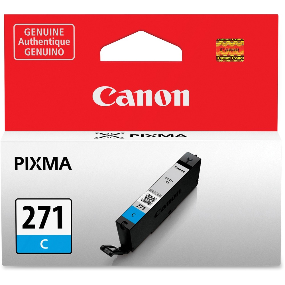 CNMCLI271C - Standard-yield ink cartridge provides an enhanced color gamut thanks to an improved ink formulation. It is designed for use in your Canon MG6820, MG682, MG6822, MG5720, MG5721, MG5722 or MG7720. Genuine Canon Ink tank allows free access to exciting premium content via Creative Park Premium. Smart LED lets you know when the ink is properly installed and which tank needs to be replaced.