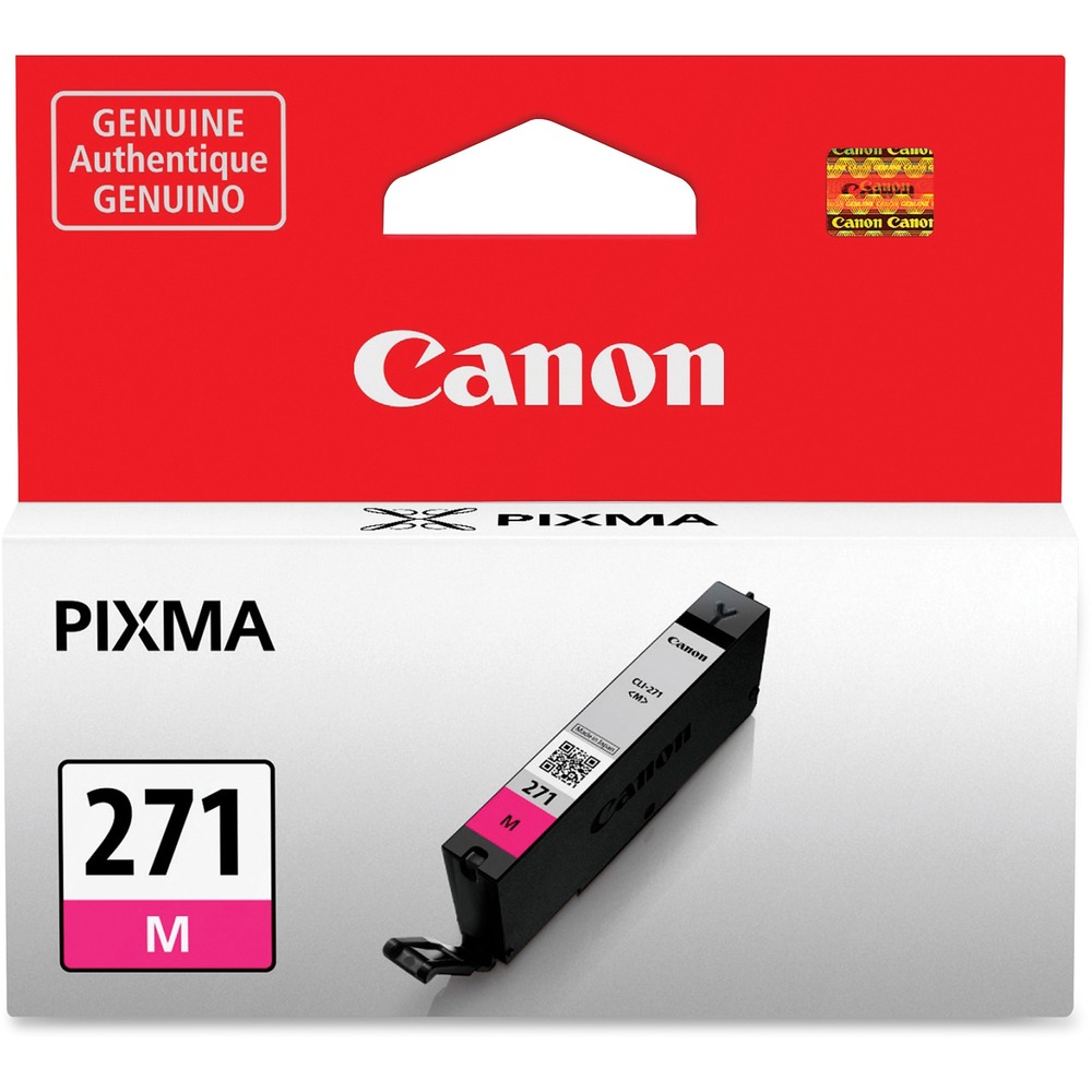 CNMCLI271M - Standard-yield ink cartridge provides an enhanced color gamut thanks to an improved ink formulation. It is designed for use in your Canon MG6820, MG682, MG6822, MG5720, MG5721, MG5722 or MG7720. Genuine Canon Ink tank allows free access to exciting premium content via Creative Park Premium. Smart LED lets you know when the ink is properly installed and which tank needs to be replaced.